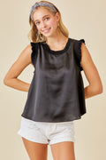 Dennise Ruffle Top