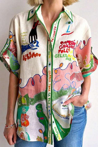 Camisa estampada