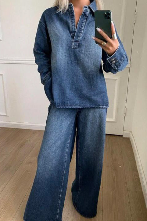 Set denim informal 💙
