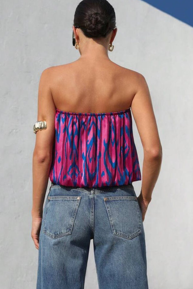 Top estampado