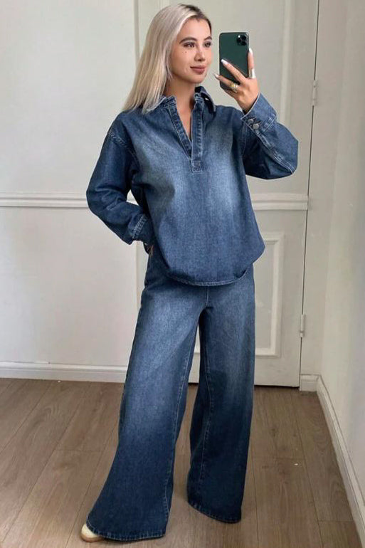 Set denim informal 💙