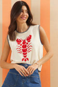 Blusa de langosta