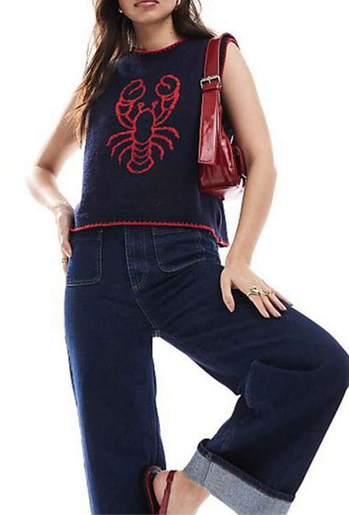 Blusa de langosta