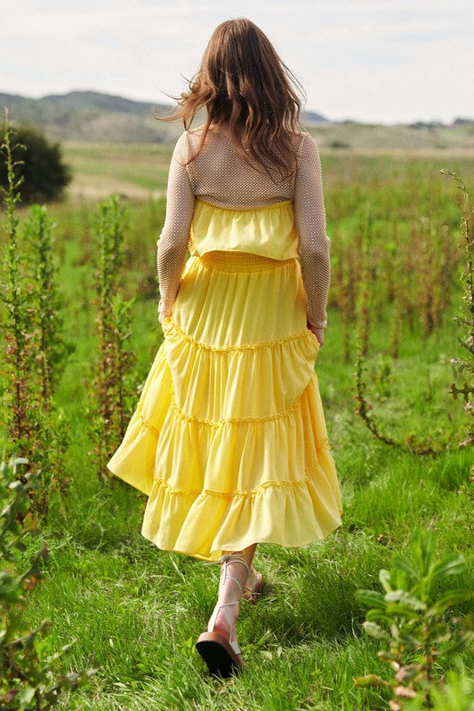 Kinsley Dress - Yellow