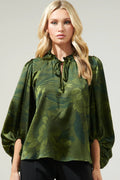 Olive blouse