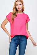 Lucine Top - Fuchsia