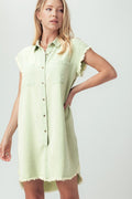 Janessa Dress - LT Olive