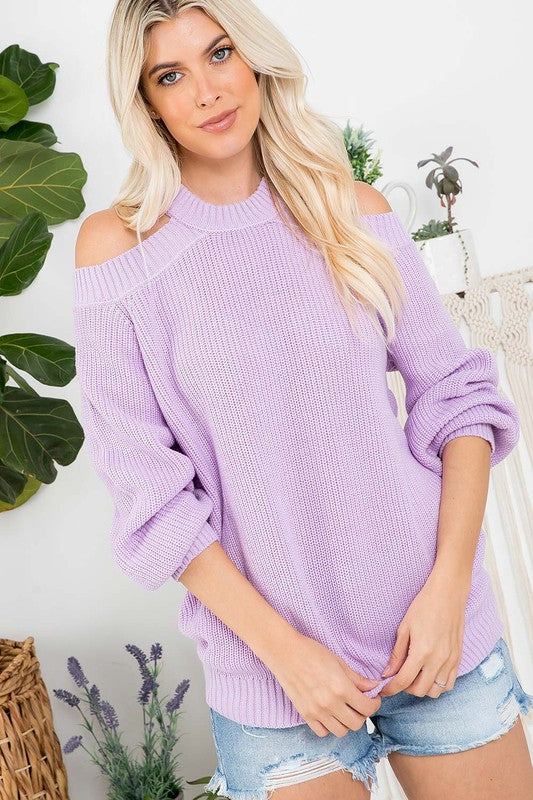 Avery Sweater - Lavender