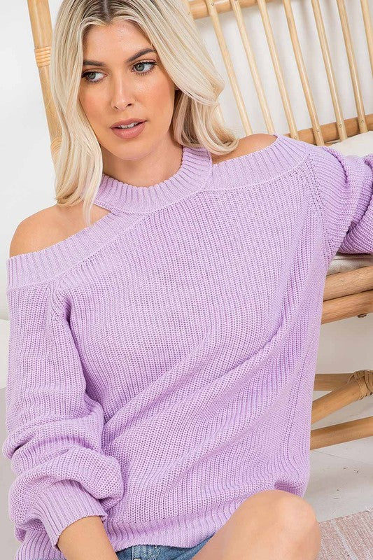 Avery Sweater - Lavender