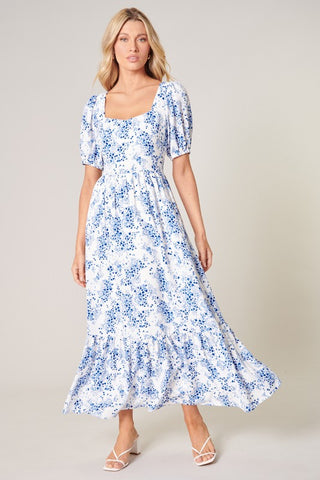 Bridgerton Floral Dress