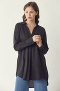 Jamie Oversized Linen Shirt