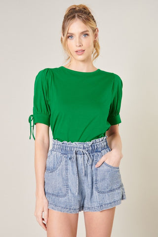 Pam Cotton Top - Green