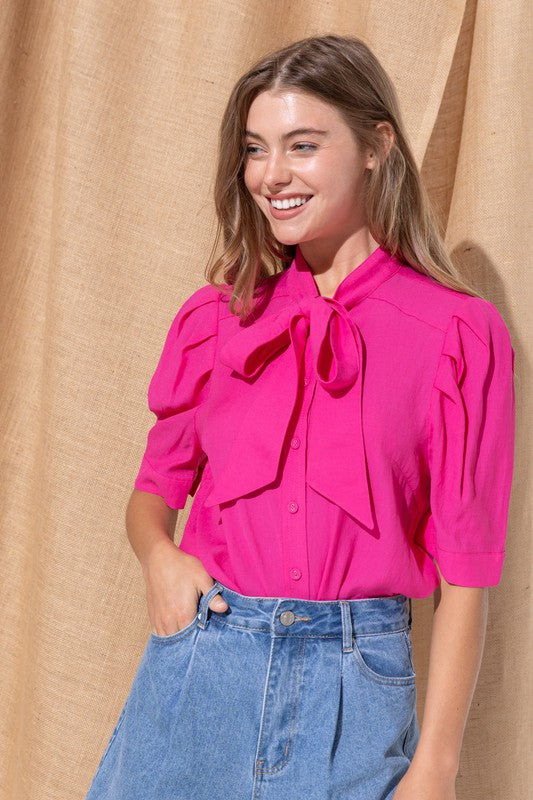 Polly Blouse - Pink