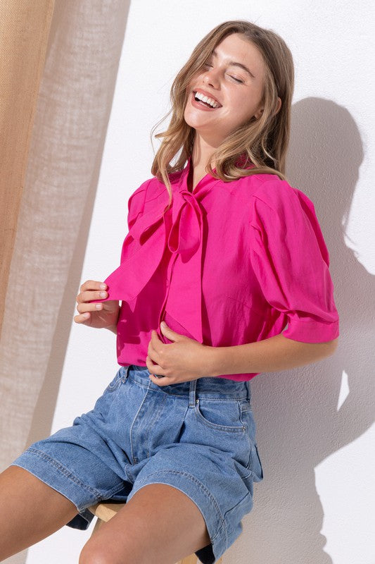 Polly Blouse - Pink
