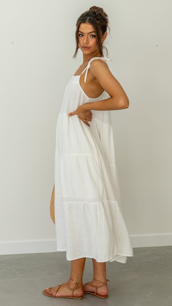 Zylah Dress - White