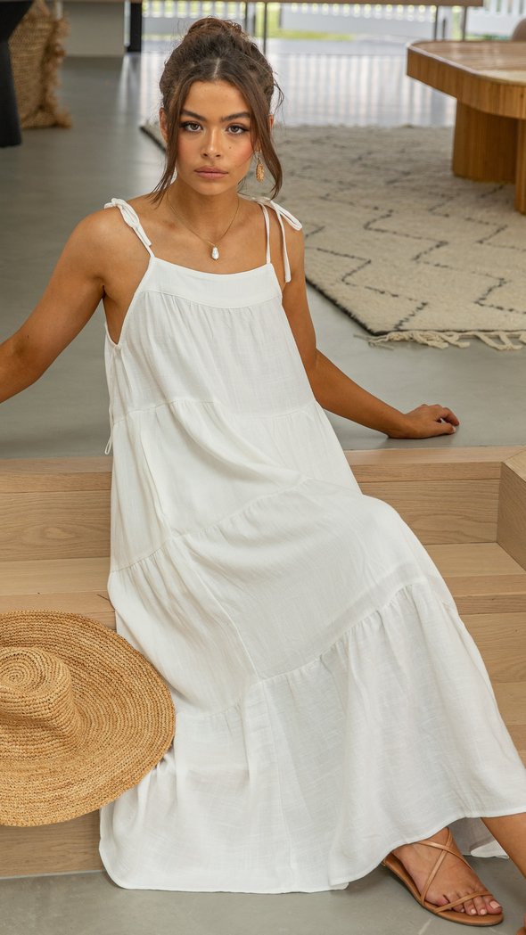 Zylah Dress - White