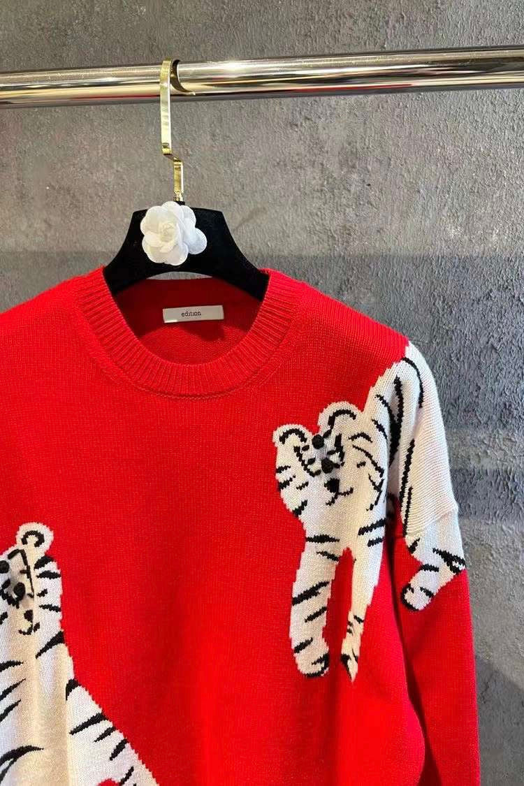 Tiger Red Sweatshirt