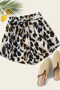 Animal Print Shorts
