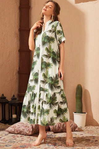 Summer Tropical Dress