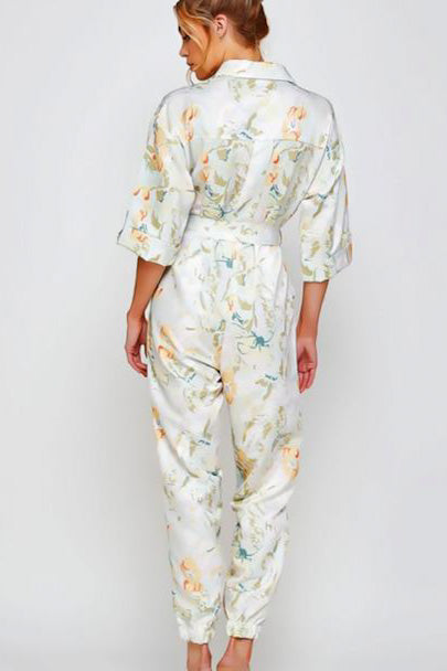 Jeon Floral Print Jumpsuit