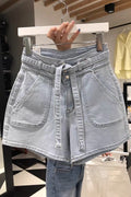 StreetStyle High Waisted Denim Shorts