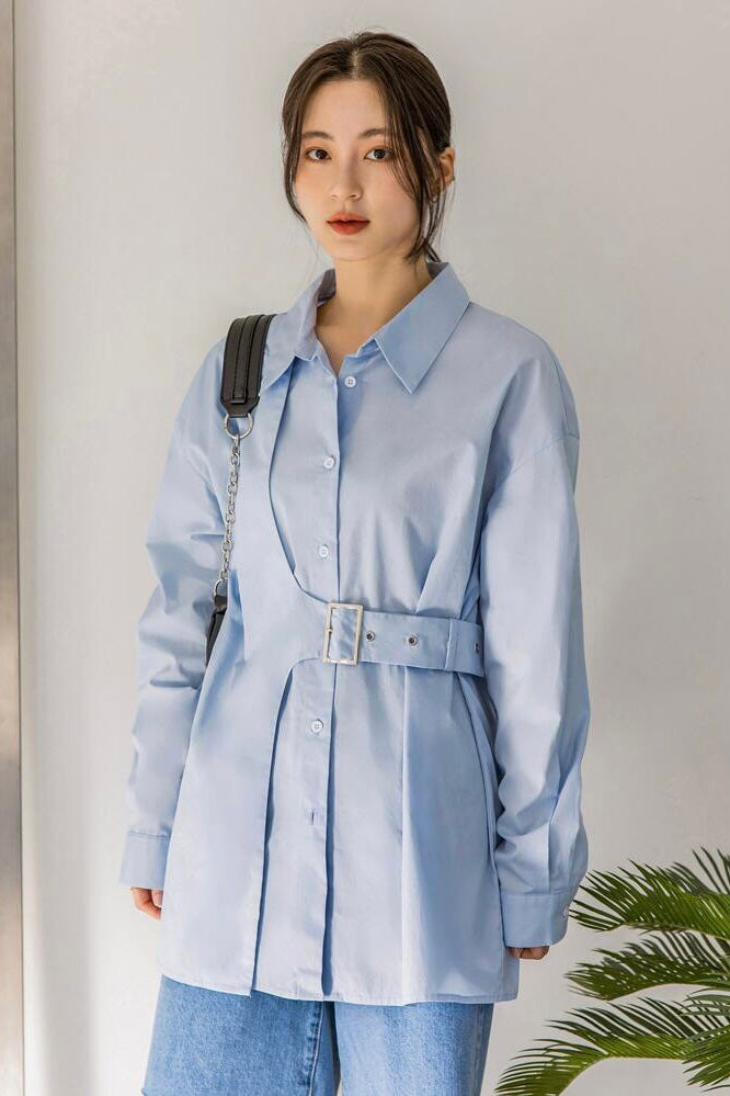 Yuna Belted Blouse
