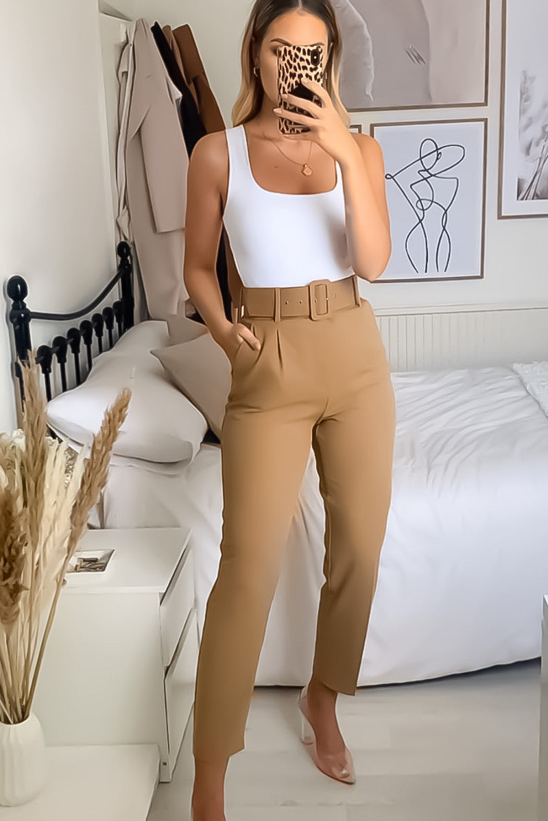 Trousers Pants belted