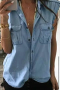 Summer Lapel Top