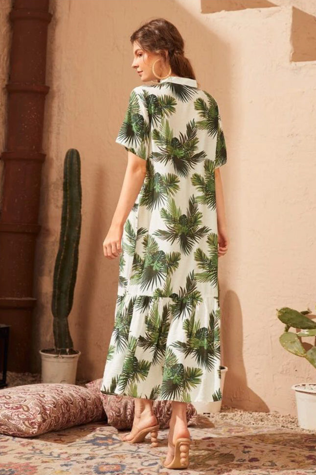 Summer Tropical Dress