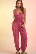 Sofi in pink Jumpsuit